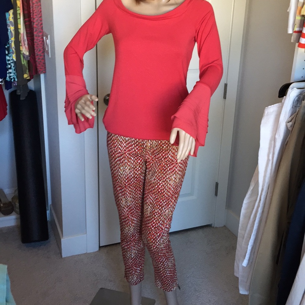 NWT! Liverpool cigarette pant w/ zippered ankles